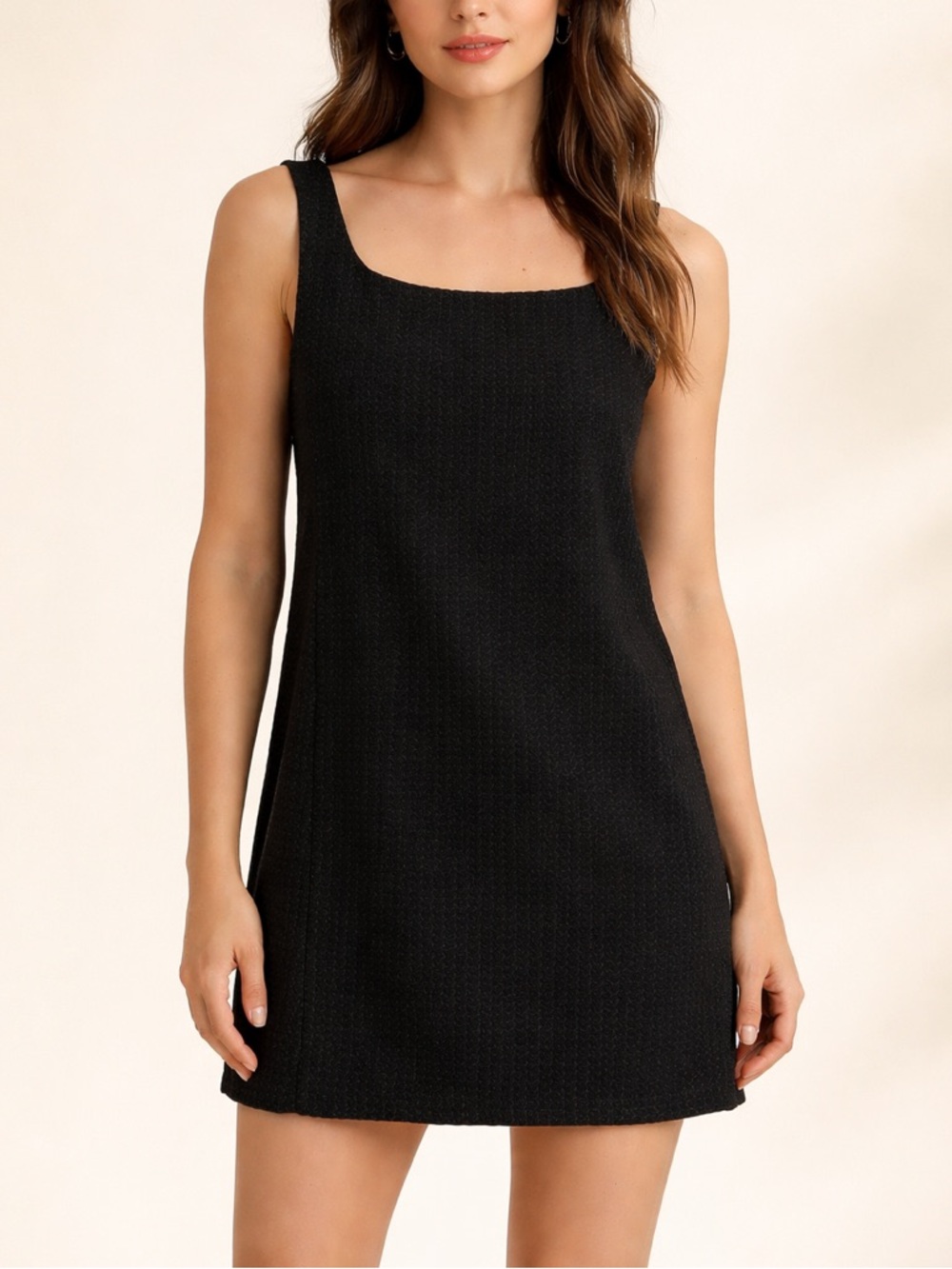 Ciao Lucia New Prima Jacquard Mini Dress Women’s Size Large‎ Black Sleeveless